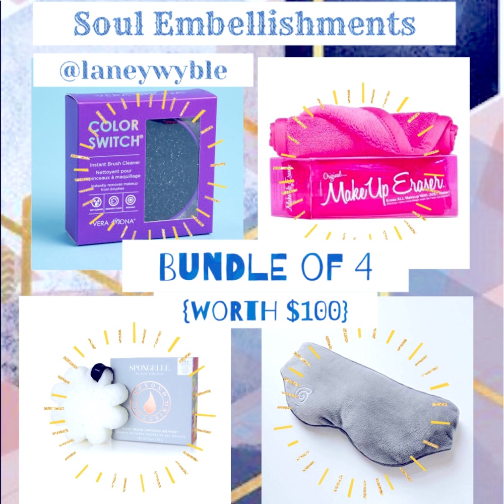 NEW💕Editors Picks💕🔝Rated (4pc) Beauty Bundle worth ($100+value) •Must Haves!